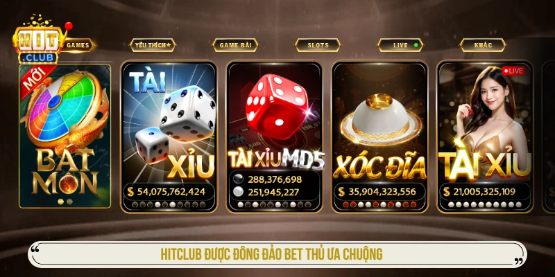 Hitclub - Trang Chủ Hit Club, Tải App iOS/APK Mới Nhất HITCLUB được đông đảo bet thủ ưa chuộng